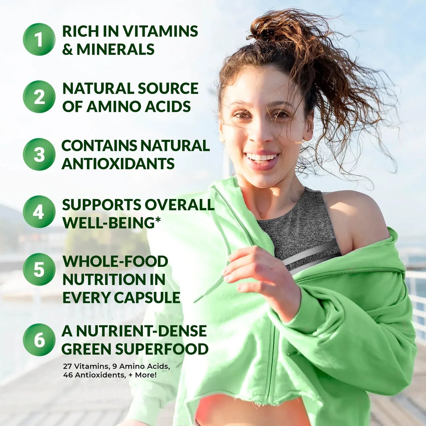 Rosabella Moringa+ – Daily Moringa Leaf Supplement, 60 Capsules